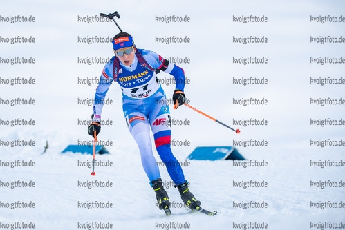 10.12.2021, xkvx, Biathlon IBU World Cup Hochfilzen, Sprint Women, v.l. Maria Remenova (Slovakia) in aktion / in action competes