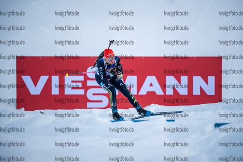 10.12.2021, xkvx, Biathlon IBU World Cup Hochfilzen, Sprint Women, v.l. Franziska Hildebrand (Germany) in aktion / in action competes