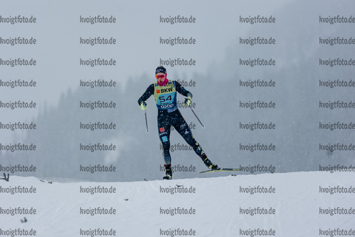 11.12.2021, xljkx, Cross Country FIS World Cup Davos, Women Prolog, v.l. Nadine Herrmann (Germany)  / 