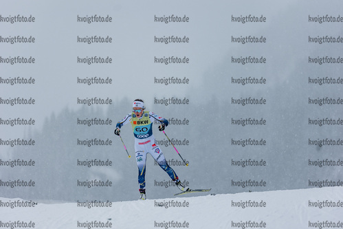 11.12.2021, xljkx, Cross Country FIS World Cup Davos, Women Prolog, v.l. Moa Lundgren (Sweden)  / 