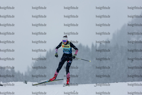 11.12.2021, xljkx, Cross Country FIS World Cup Davos, Women Prolog, v.l. Tena Hadzic (Croatia)  / 