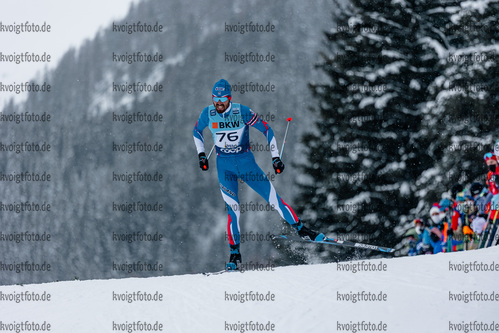 11.12.2021, xljkx, Cross Country FIS World Cup Davos, Men Prolog, v.l. Mark Chanloung (Thailand)  / 
