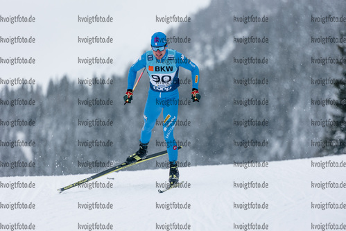 11.12.2021, xljkx, Cross Country FIS World Cup Davos, Men Prolog, v.l. Giovanni Ticco (Italy)  / 