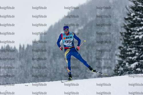 11.12.2021, xljkx, Cross Country FIS World Cup Davos, Men Prolog, v.l. Petrica Hogiu (Romania)  / 
