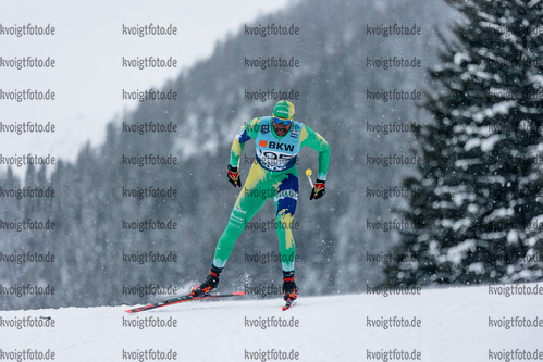 11.12.2021, xljkx, Cross Country FIS World Cup Davos, Men Prolog, v.l. Steve Hiestand (Brasil)  / 