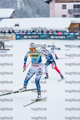11.12.2021, xljkx, Cross Country FIS World Cup Davos, Women Sprint Final, v.l. Anna Dyvik (Sweden)  / 