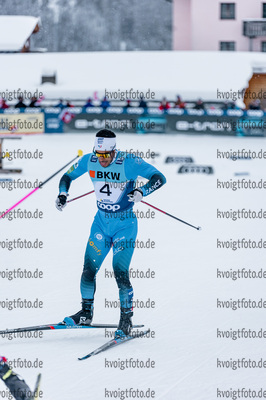 11.12.2021, xljkx, Cross Country FIS World Cup Davos, Men Sprint Final, v.l. Richard Jouve (France)  / 