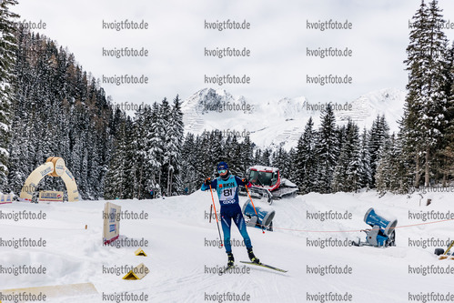 12.12.2021, xljkx, Cross Country FIS World Cup Davos, 15km Men, v.l. Avelino Naepflin (Switzerland)  / 