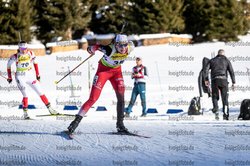 16.12.2021, xlukx, Biathlon IBU Cup Obertilliach, Individual Women, v.l. Tamara Steiner (Austria)  / 