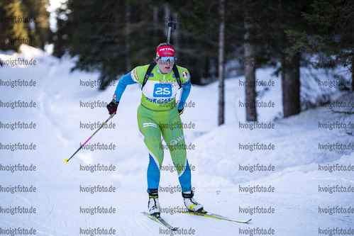 18.12.2021, xsoex, Biathlon Alpencup Pokljuka, Sprint Women, v.l. Tais Vozelj (Slovenia)  / 