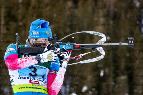 19.12.2021, xlukx, Biathlon IBU Cup Obertilliach, Mixed Relay, v.l. Maxim Tsvetkov (RUS)  / Maxim Tsvetkov of Russia