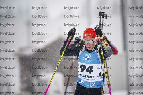 07.01.2022, xkvx, Biathlon IBU World Cup Oberhof, Sprint Women, v.l. Franziska Hildebrand (Germany) in aktion / in action competes