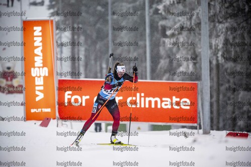 07.01.2022, xkvx, Biathlon IBU World Cup Oberhof, Sprint Women, v.l. Karoline Erdal (Norway) in aktion / in action competes