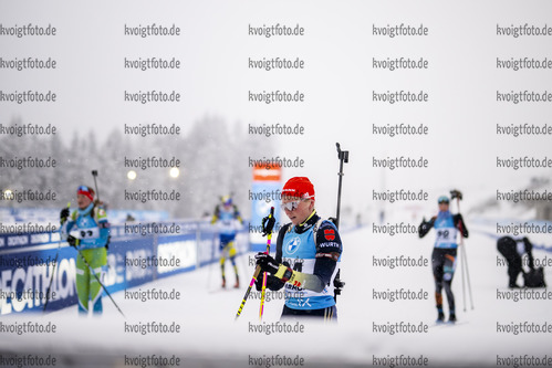 07.01.2022, xkvx, Biathlon IBU World Cup Oberhof, Sprint Women, v.l. Franziska Hildebrand (Germany) im Ziel / in the finish