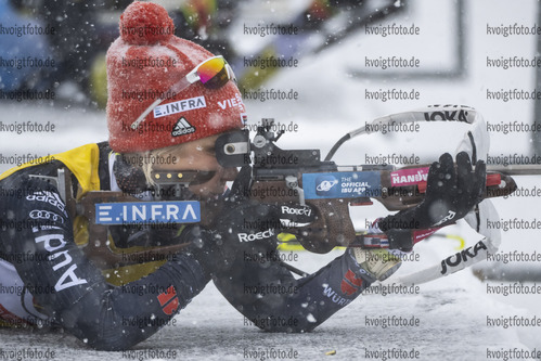 07.01.2022, xsoex, Biathlon Deutschlandpokal Notschrei, Sprint Women, v.l. Karolin Horchler (Germany)  / 