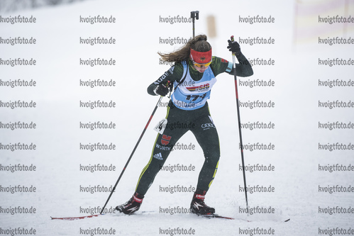 07.01.2022, xsoex, Biathlon Deutschlandpokal Notschrei, Sprint Women, v.l. Antonia Schramm (Germany)  / 