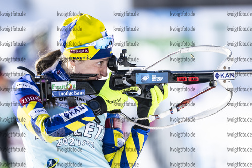 27.01.2022, xsoex, Biathlon IBU Open European Championships Arber, Training, v.l. Unknown / Unbekannt Athlete Ukraine  / 