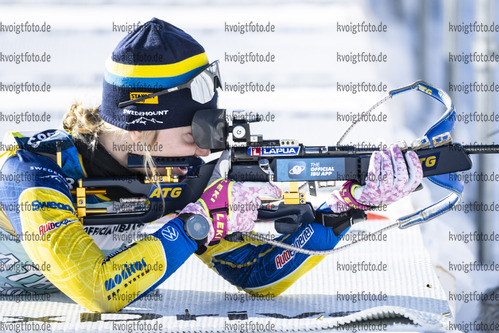 27.01.2022, xsoex, Biathlon IBU Open European Championships Arber, Training, v.l. Unknown / Unbekannt Athlete Sweden  / 
