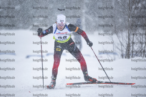 28.01.2022, xsoex, Biathlon IBU Open European Championships Arber, Sprint Men, v.l. Haavard Gutuboe Bogetveit (Norway)  / 