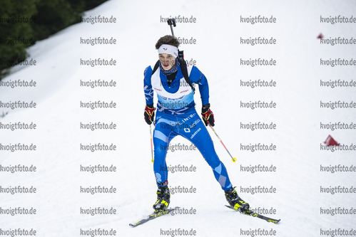 04.02.2021, xsoex, Biathlon Deutschlandpokal Clausthal-Zellerfeld, v.l. Yanis Jolly (Germany)  / 
