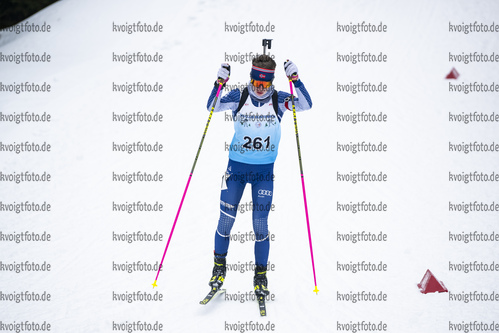 04.02.2021, xsoex, Biathlon Deutschlandpokal Clausthal-Zellerfeld, v.l. Felix Auerswald (Germany)  / 