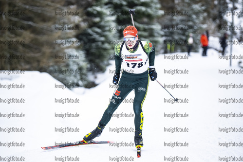 05.02.2021, xsoex, Biathlon Deutschlandpokal Clausthal-Zellerfeld, v.l. Fritz Seidel (Germany)  / 