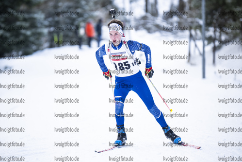 05.02.2021, xsoex, Biathlon Deutschlandpokal Clausthal-Zellerfeld, v.l. Korbinian Kuebler (Germany)  / 