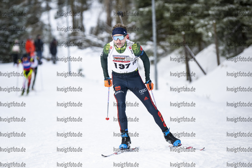 05.02.2021, xsoex, Biathlon Deutschlandpokal Clausthal-Zellerfeld, v.l. Fabian Gehmeier (Germany)  / 