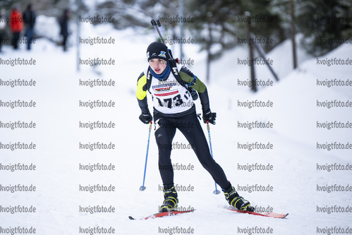 05.02.2021, xsoex, Biathlon Deutschlandpokal Clausthal-Zellerfeld, v.l. Kevin Deter (Germany)  / 