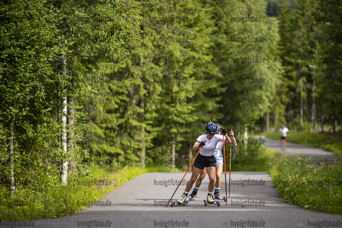 Lillehammer, Norwegen, 16.07.22: Karoline Erdal (Norway) in aktion waehrend des Training am 16. July  2022 in Lillehammer. (Foto von Kevin Voigt / VOIGT)

Lillehammer, Norway, 16.07.22: Karoline Erdal (Norway) in action competes during the training at the July 16, 2022 in Lillehammer. (Photo by Kevin Voigt / VOIGT)