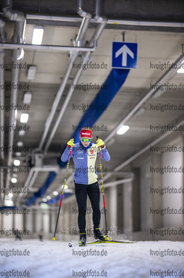 Oberhof, Deutschland, 22.09.22: Katharina Hennig (Germany) in aktion waehrend des Training in der Skihalle am 22. September 2022 in Oberhof. (Foto von Kevin Voigt / VOIGT)

Oberhof, Germany, 22.09.22: Katharina Hennig (Germany) in action competes competes during the training in the ski tunnel at the September 22, 2022 in Oberhof. (Photo by Kevin Voigt / VOIGT)