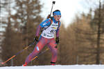 18.12.2015, xkvx, Wintersport, Biathlon Alpencup Martell, Sprint v.l. EREMINA Elizaveta