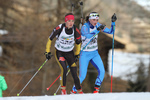 18.12.2015, xkvx, Wintersport, Biathlon Alpencup Martell, Sprint v.l. BALTING LIsa