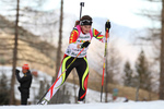 18.12.2015, xkvx, Wintersport, Biathlon Alpencup Martell, Sprint v.l. KAST Marie