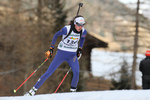 18.12.2015, xkvx, Wintersport, Biathlon Alpencup Martell, Sprint v.l. KLEMENCIC Polona