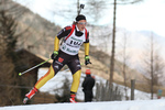 18.12.2015, xkvx, Wintersport, Biathlon Alpencup Martell, Sprint v.l. WAGNER Sarah