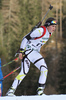 18.12.2015, xkvx, Wintersport, Biathlon Alpencup Martell, Sprint v.l. SAUTER Marina