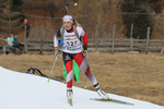 18.12.2015, xkvx, Wintersport, Biathlon Alpencup Martell, Sprint v.l. Bachmann Sonja