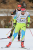 18.12.2015, xkvx, Wintersport, Biathlon Alpencup Martell, Sprint v.l. VINDISAR Nika