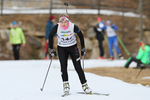 18.12.2015, xkvx, Wintersport, Biathlon Alpencup Martell, Sprint v.l. AURICH Julia