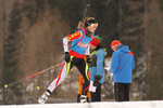 09.01.2015, xkvx, Wintersport, DSV Biathlon Deutschlandpokal Sprint v.l. HANSES Lena