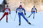 30.01.2015, xkvx, Wintersport, DSV Biathlon Deutschlandpokal Sprint v.l. BUETTNER Nadja