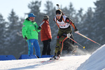 27.02.2016, xkvx, Wintersport, DSV Biathlon Deutschlandpokal Cross Sprint v.l. LEUNIG Carolin
