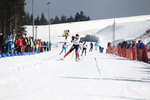 27.02.2016, xkvx, Wintersport, DSV Biathlon Deutschlandpokal Cross Sprint v.l. MUSSMANN Stina