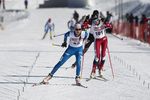 27.02.2016, xkvx, Wintersport, DSV Biathlon Deutschlandpokal Cross Sprint v.l. AIGNER Franziska
