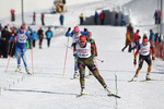 27.02.2016, xkvx, Wintersport, DSV Biathlon Deutschlandpokal Cross Sprint v.l. BOEMMEL Anna