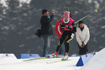 28.02.2016, xkvx, Wintersport, DSV Biathlon Deutschlandpokal Massenstart v.l. HERMANN Hanna-Michelle