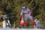 10.12.2016, xkvx, Wintersport, Biathlon IBU Junior Cup - Lenzerheide, Einzel v.l. ROCCHIA Ginevra