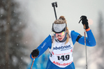 15.01.2017, xkvx, Wintersport, DSV Biathlon Deutschlandpokal Massenstart v.l. SKLORZ Elisabeth
