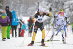 15.01.2017, xkvx, Wintersport, DSV Biathlon Deutschlandpokal Massenstart v.l. FIEDLER Jana